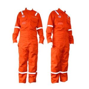 Macacão RF NR10 Laranja Offshore Padrão Petrobrás Risco 2